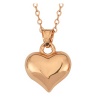 Lucky Life 925 Ayar Gumuss Rose Küçük 3 Boyutlu Kalp Lucky Life Lucky Life Lucky Life Kadın Kolye