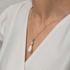 Lucky Life 925 Ayar Gumuss Damla İnci Lucky Life Lucky Life Lucky Life Kadın Kolye