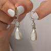 Lucky Life 925 Ayar Gumuss Damla İnci Lucky Life Lucky Life Kadın Küpe