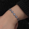 ​Lucky Life 925 Ayar Gumuss Nazar Boncuklu Lucky Life Lucky Life Kadın Bileklik