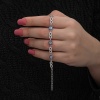 ​Lucky Life 925 Ayar Gumuss Nazar Boncuklu Sonsuzluk Lucky Life Lucky Life Kadın Bileklik