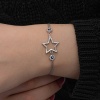 Lucky Life 925 Ayar Gumuss Yıldız Nazarlı Lucky Life Lucky Life Kadın Bileklik