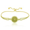 Lucky Life 925 Ayar Gumuss Gold Kıtmir Lucky Life Lucky Life Kadın Bileklik