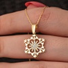 Lucky Life 925 Ayar Gumuss Gold Kar Tanesi Lucky Life Lucky Life Kadın Kolye