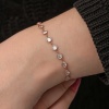 ​Lucky Life 925 Ayar Gumuss Rose Beyaz Taşlı Lucky Life Kadın Bileklik