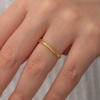 ​Lucky Life 925 Ayar Gumuss Gold  Lucky Life Kadın Yüzük