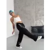 Lucky Life Unisex Dijital Baskılı Eşofman Altı - Siyah