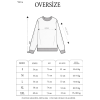 Lucky Life Unisex Üç İplik Parçalı Yakalı SweatShirt - Kırmızı