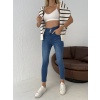 Lucky Life Yüksek Bel Likralı Jean Pantolon 90 Cm