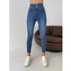 Lucky Life Yüksek Bel Likralı Jean Pantolon 90 Cm
