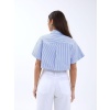 6882 BLUZ-WASHİNGTON ÇİZGİLİ
