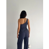 Lucky Life Kadın Crop Pantalon Ikili Takım - Lacivert