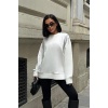 Lucky Life Kadın Metalize Sarkaçlı Sweatshirt  