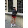 Lucky Life Kadın Oversize Kapitone Bomber Ceket 