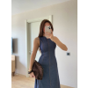 Lucky Life Kadın Jeans Kot Uzun Elbise - Lacivert