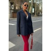 Lucky Life Kadın Taş Detaylı Lucky Life Kadın Premium Blazer Ceket 