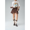 Lucky Life Kadın  Teddy Bear T-Shirt - Krem
