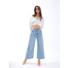 7356 Lucky Life Kadın KOT PANTOLON-MAVİ