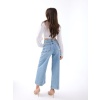 7356 Lucky Life Kadın KOT PANTOLON-MAVİ