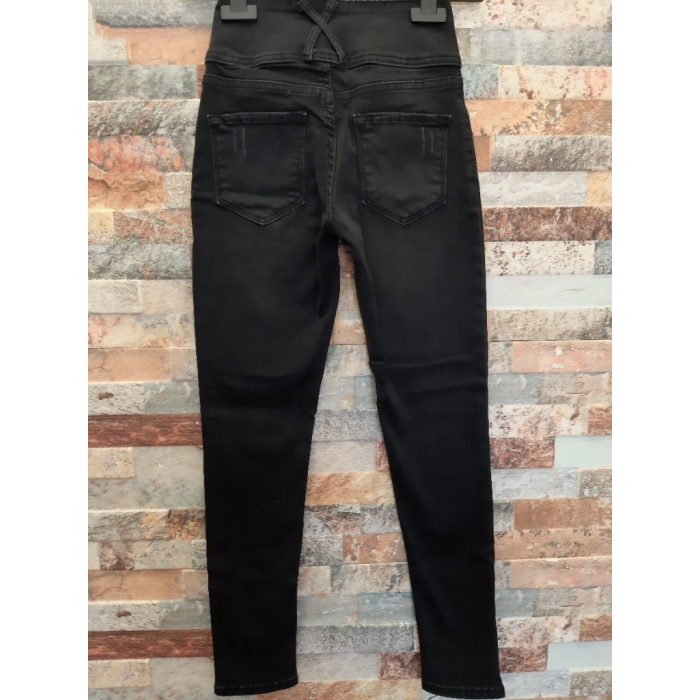Lucky Life Yüksek Bel Likralı Jean Pantolon 90 Cm