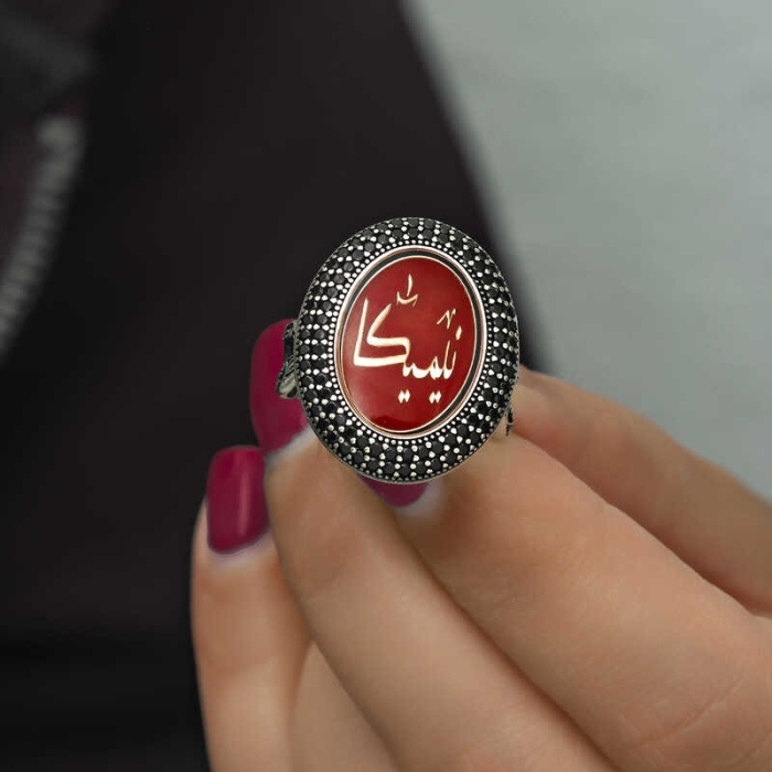 Lucky Life 925 Ayar Gumuss  Kişiye Özel Lucky Life Lucky Life Kadın Yüzük