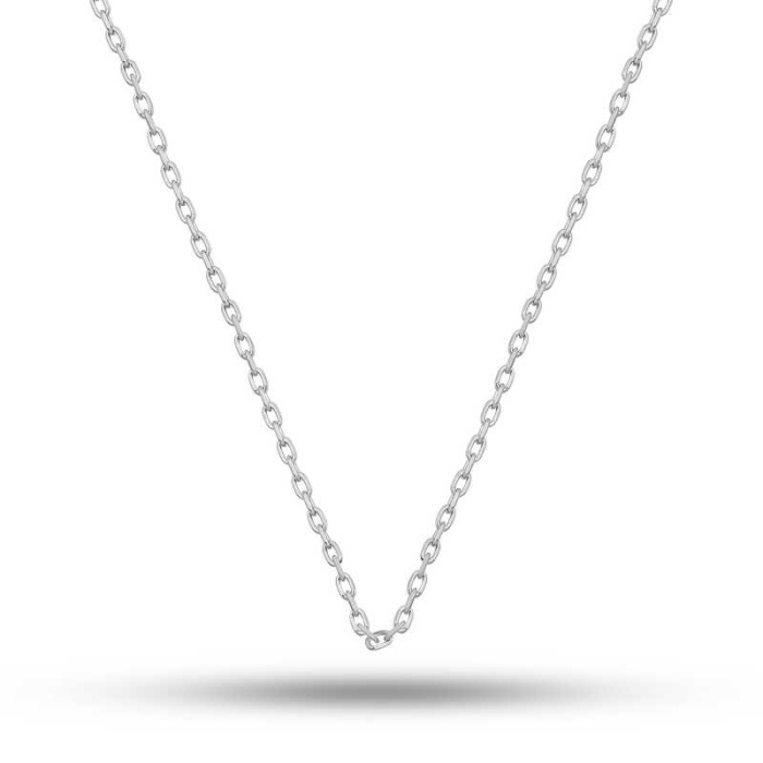 Lucky Life 925 Ayar Gumuss  0.30 Mikron 50 Cm Forse Lucky Life Lucky Life Kadın Zincir