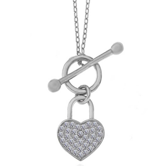Lucky Life 925 Ayar Gumuss Sallantılı Kalp Lucky Life Lucky Life Lucky Life Kadın Kolye