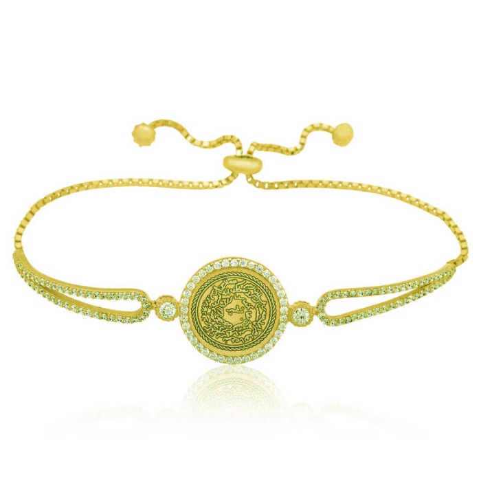 Lucky Life 925 Ayar Gumuss Gold Kıtmir Lucky Life Lucky Life Kadın Bileklik
