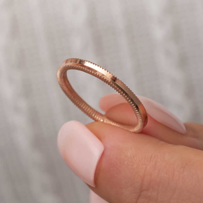 ​Lucky Life 925 Ayar Gumuss Rose Lucky Life Kadın Yüzük