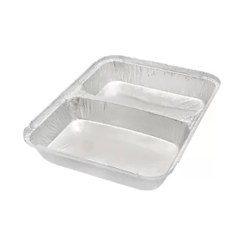 2 GÖZ ALUMİNYUM KASE+KAPAK