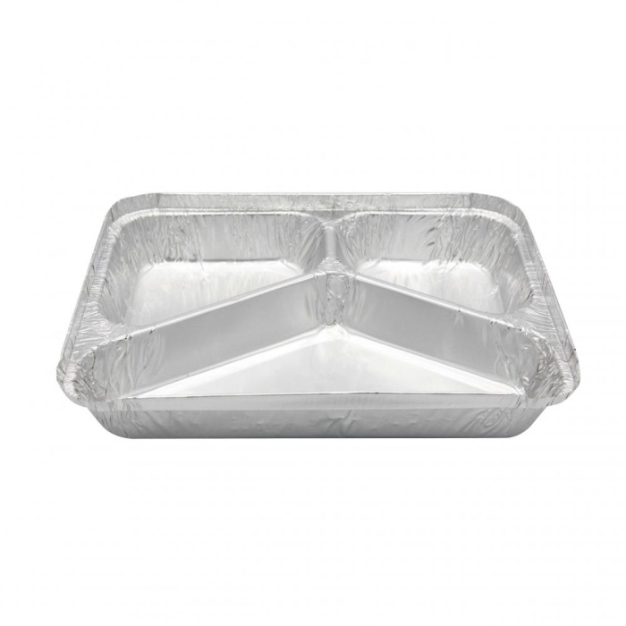 3 GÖZLÜ ALUMİNYUM KASE+ KAPAK