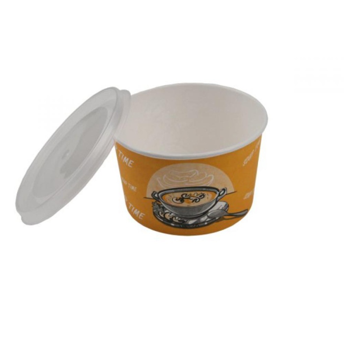 16 OZ ÇORBA KASESİ + KAPAK 25 ADET