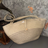 Camel Kahve Çizgili Summer Bag Çanta