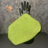 Mint Yeşili Hasır Örme Esse 25 Cm Çanta