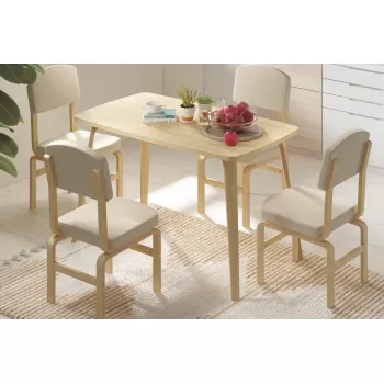 Ege Sandalye Demre Mutfak Masası Takımı - 70x120 cm