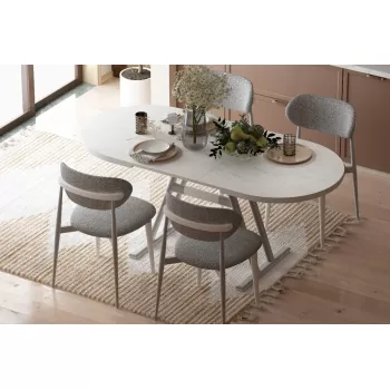 Venüs Sandalye Afyon Mutfak Masası Takımı - 80x140 cm