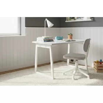 Biga Çalışma Ofis Masası ve Deniz Çalışma Ofis Sandalyesi Set - 60x120 cm