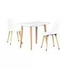 Eames Sandalye Avanos Ahşap Mdf Mutfak Masası Takımı