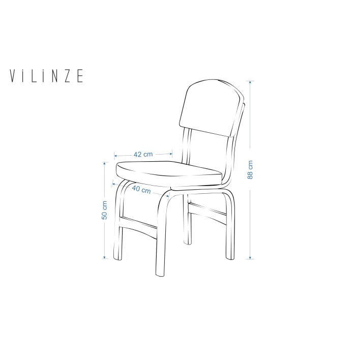 Ege Sandalye Demre Mutfak Masası Takımı - 70x120 cm