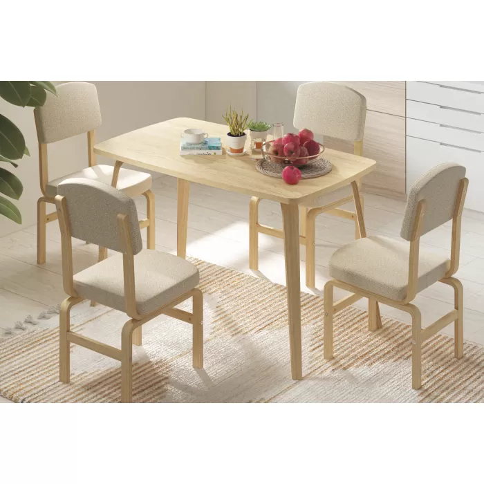 Ege Sandalye Demre Mutfak Masası Takımı - 70x120 cm