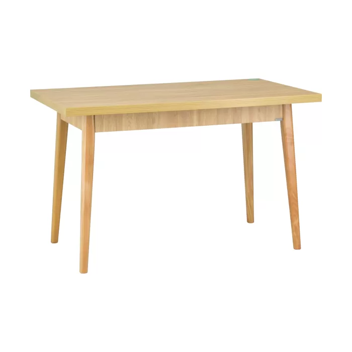 Eames Sandalye Avanos Ahşap Naturel Mutfak Masası Takımı - 70x120 cm