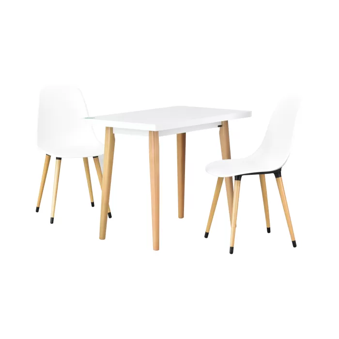Eames Sandalye Avanos Ahşap Mdf Mutfak Masası Takımı
