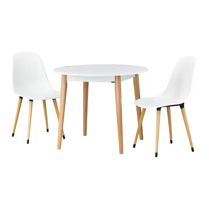 Eames Sandalye Avanos Ahşap Mdf Mutfak Masası Takımı