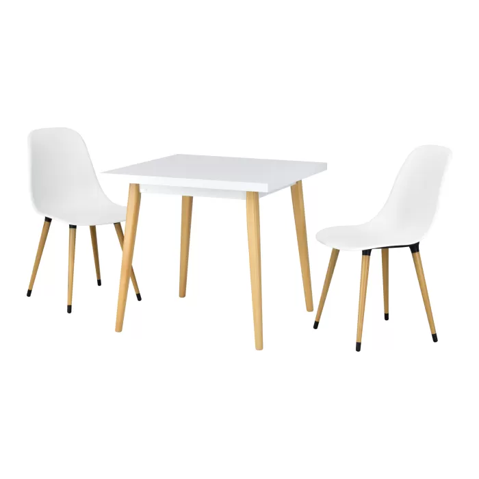 Eames Sandalye Avanos Ahşap Mdf Mutfak Masası Takımı