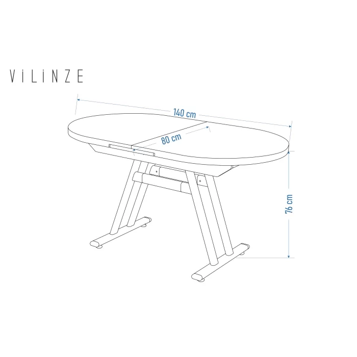 Miray Sandalye Afyon Mutfak Masası Takımı - 80x140 cm