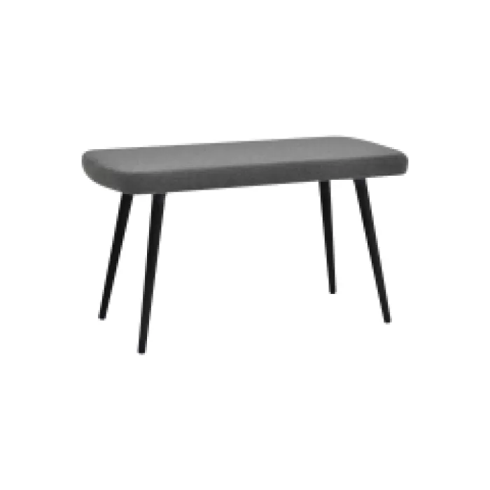 Dino Ahşap Ayak Gri Teddy Mutfak Masası Bankı