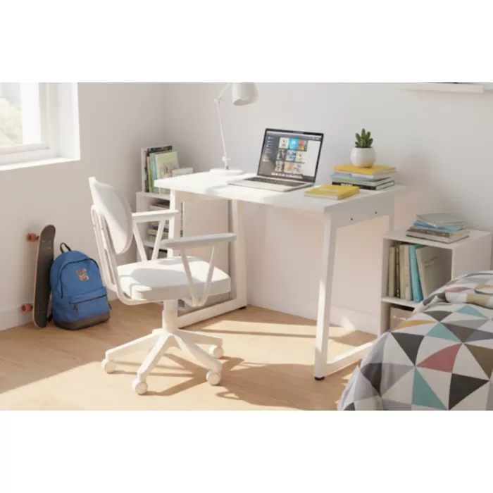 Biga Çalışma Ofis Masası ve Deniz Çalışma Ofis Sandalyesi Set - 60x90 cm