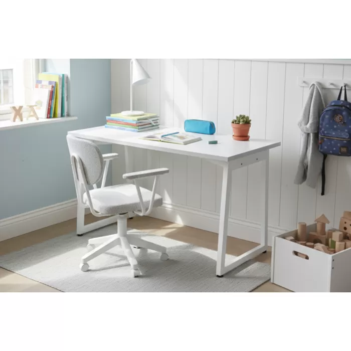 Biga Çalışma Ofis Masası ve Deniz Çalışma Ofis Sandalyesi Set - 60x120 cm