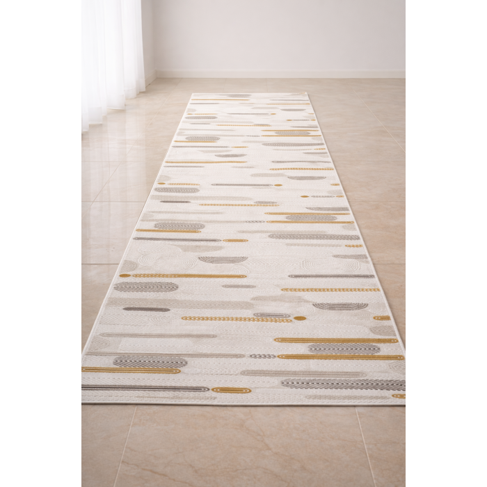 Halı İnce Şeritli Kesmelik 100x500