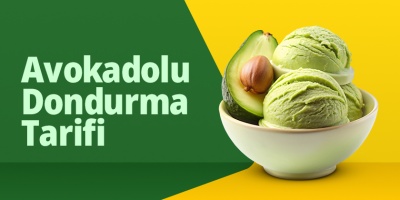 Avokadolu Dondurma Tarifi
